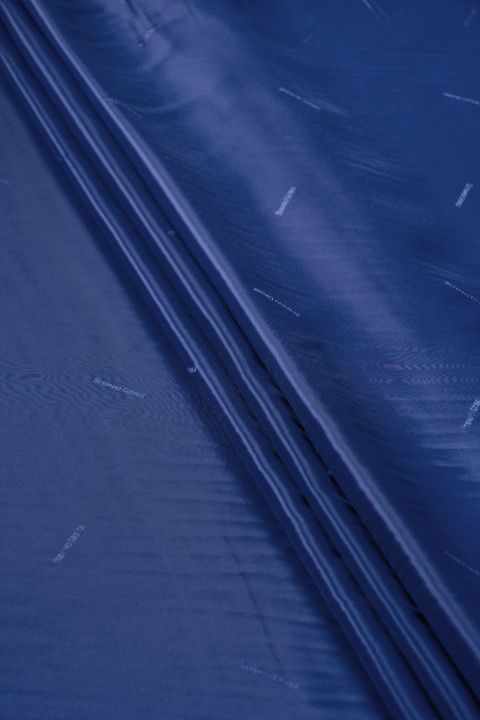 Blue signature lining