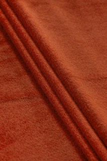 Coat fabric wool with brick alpaca