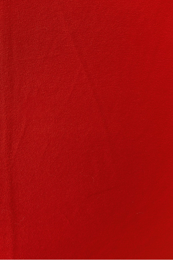 Zibellino roter Mantel Wolle