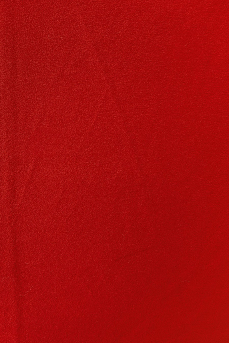 Zibellino roter Mantel Wolle