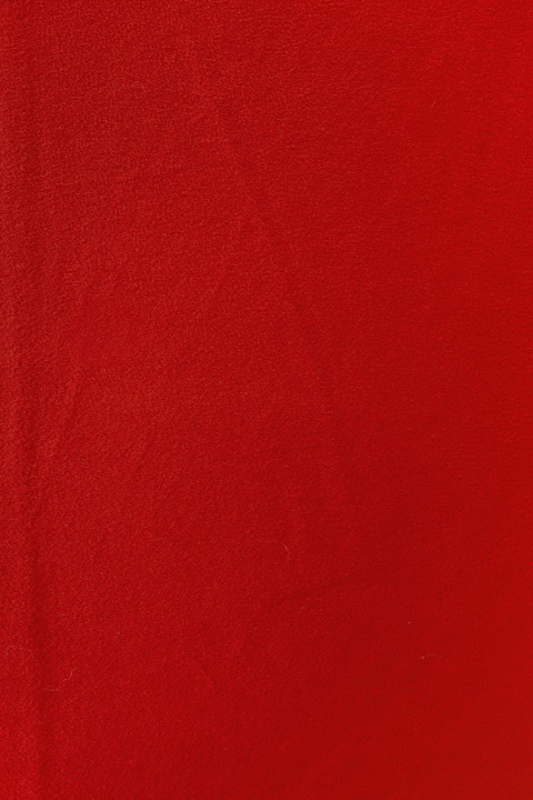 Abrigo tela lana rojo