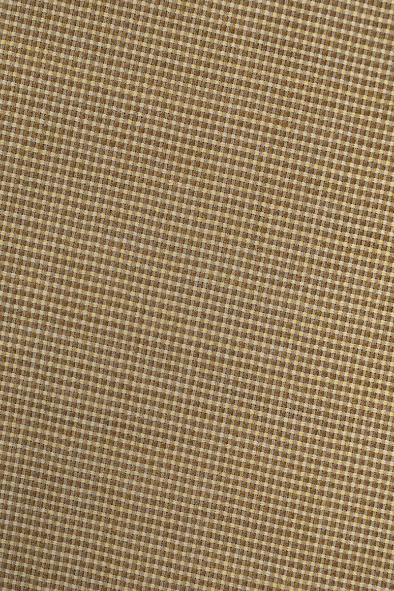 Checkered costume wool beige COUPON 140 cm