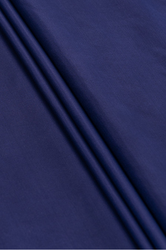 Navy jersey knit