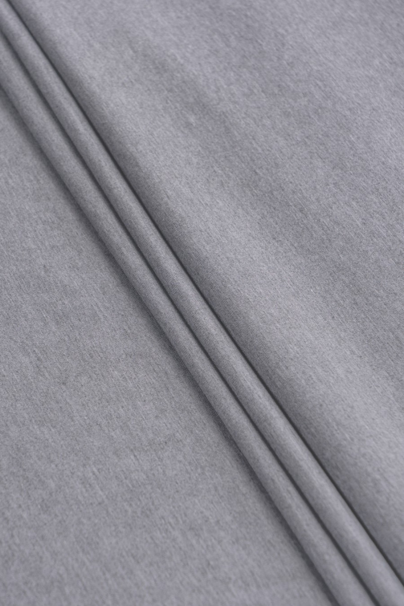 Tessuto jersey grigio