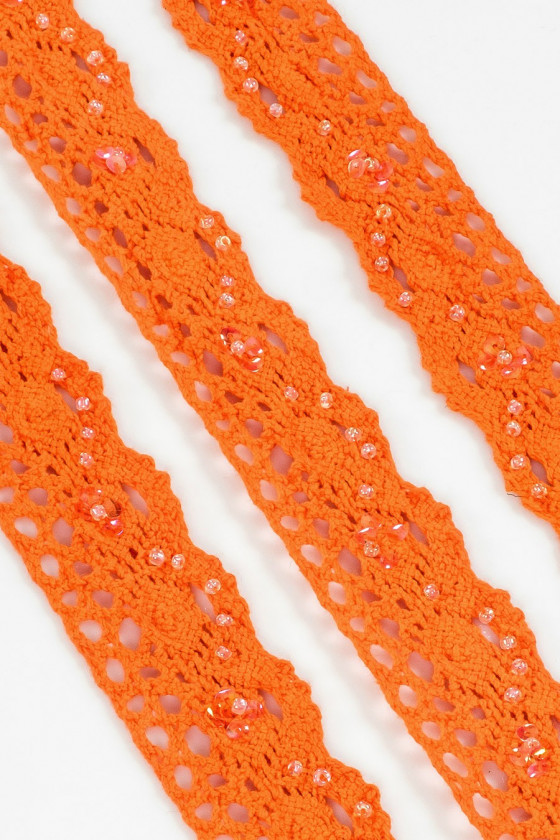 Ažuurne oranž teip