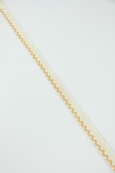 Wollen tape met ruches