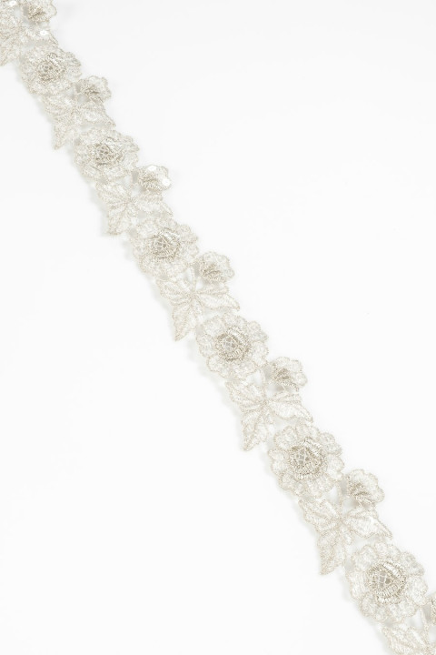 Beige-silver guiur tape