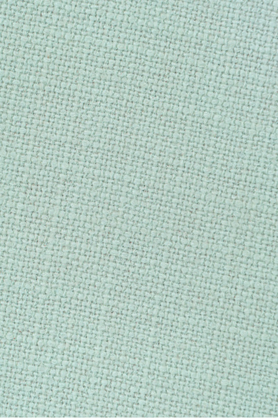 Pistachio linen dress wool