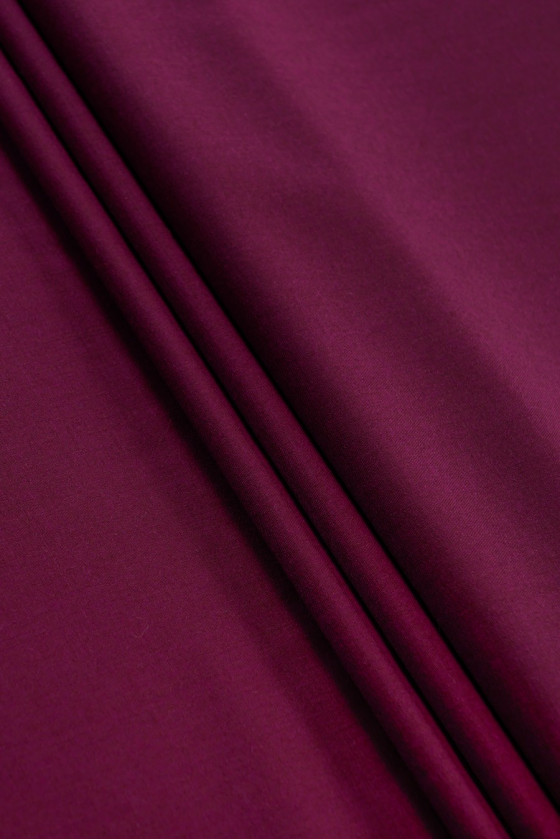 COUPONS DE COSTUME EN LAINE BICOLORE BOURGOGNE/FUCHSIA