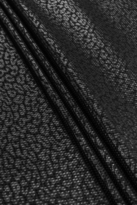 Jacquard fabric in a panther