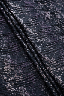 Crease jacquard fabric