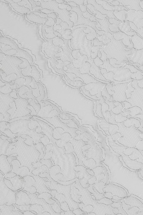 Grey-silver lace tape