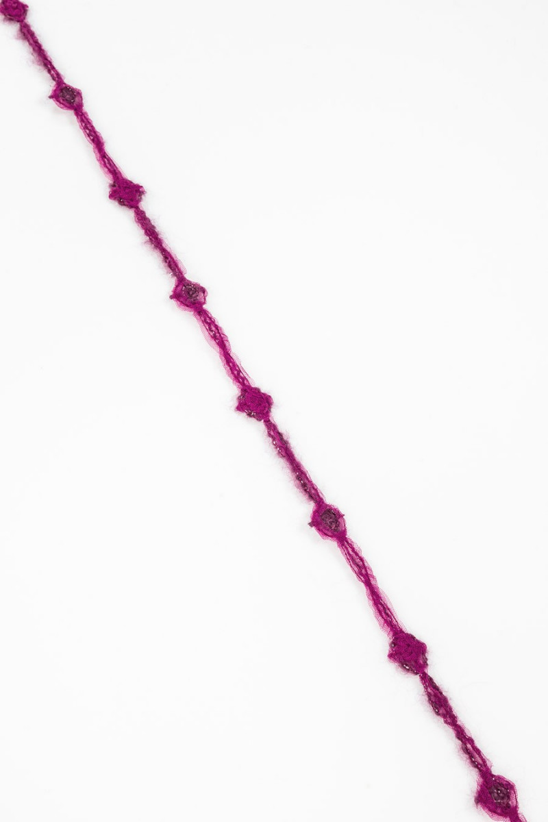 Ruban de mercerie fuchsia-violet