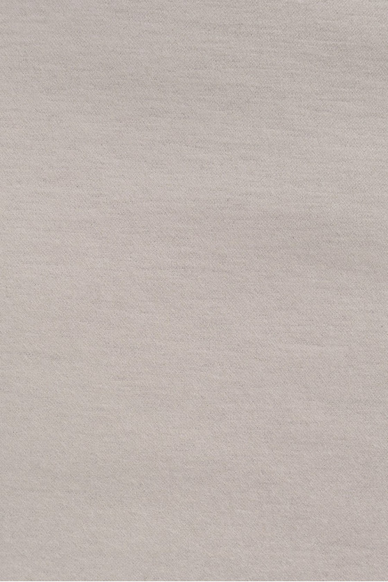 Jersey-stickad polybomull kall beige