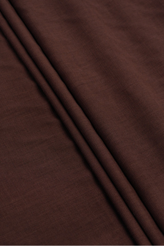 Thin brown wool
