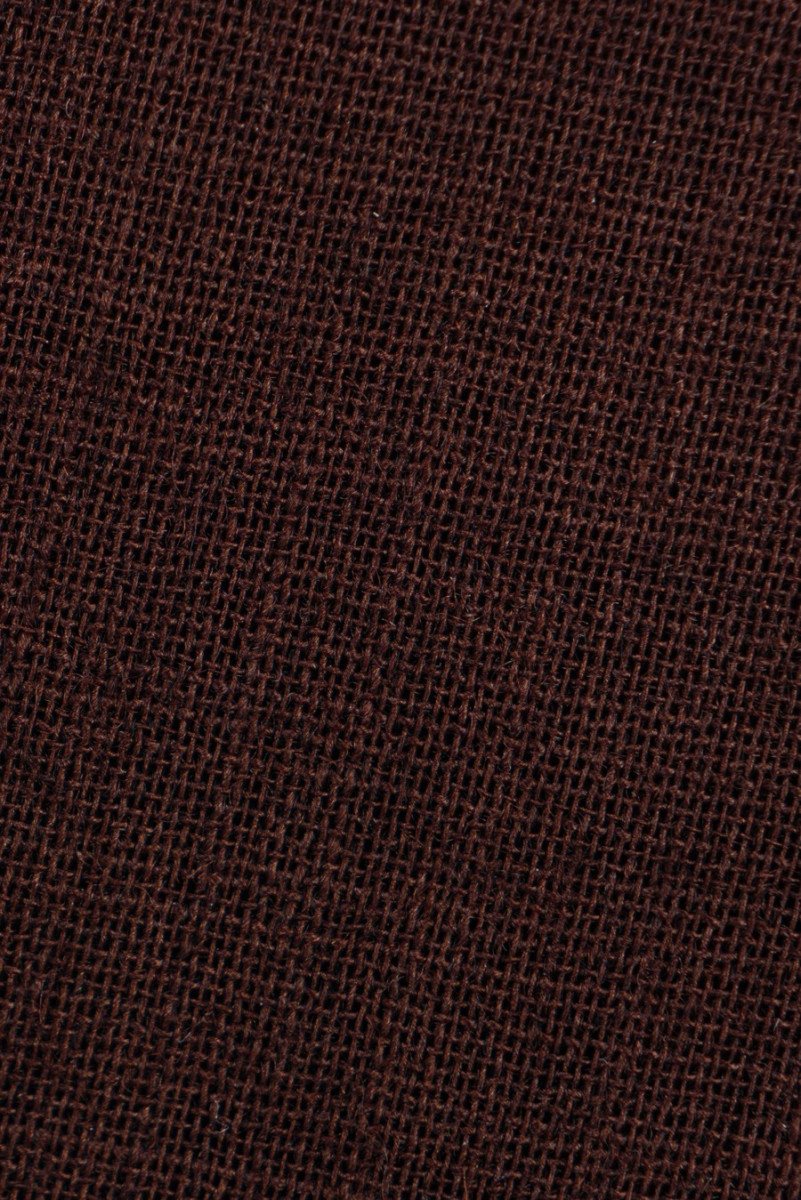 Thin brown wool