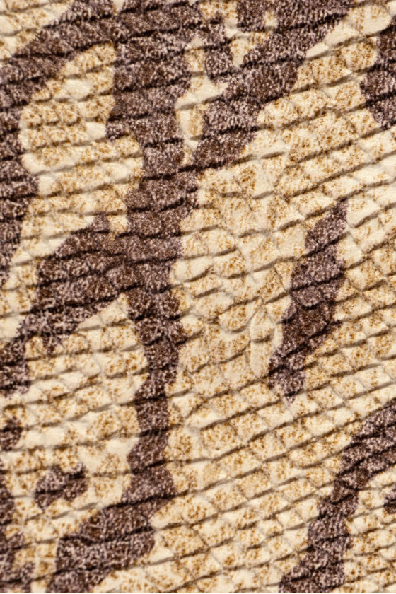 Cuir de python écologique