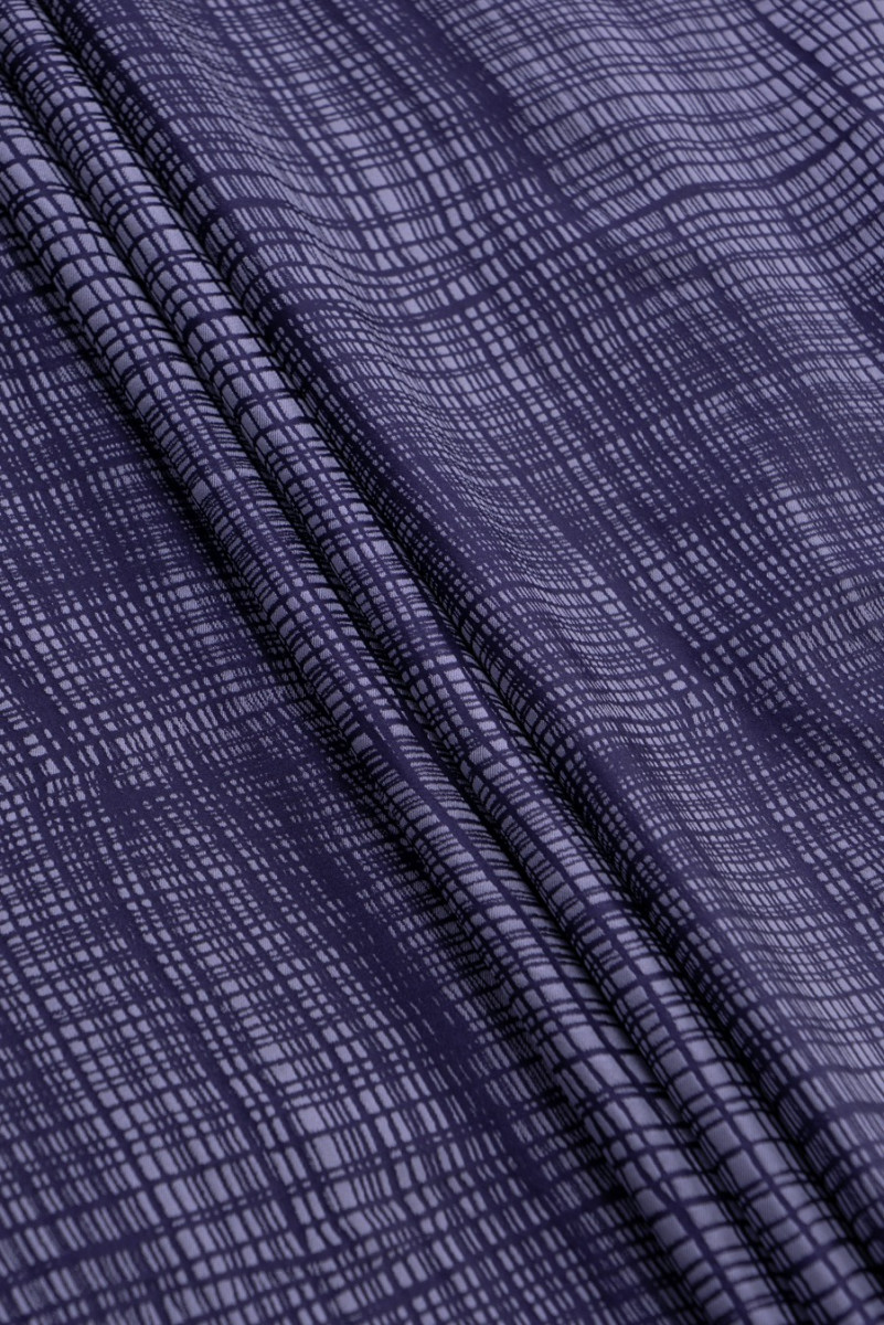 Violet polyester fabric
