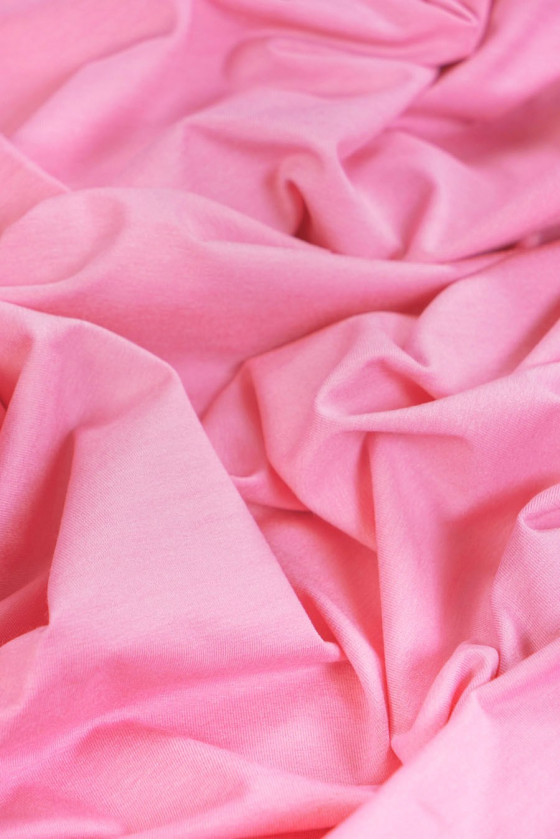 Viscose knit bright pink