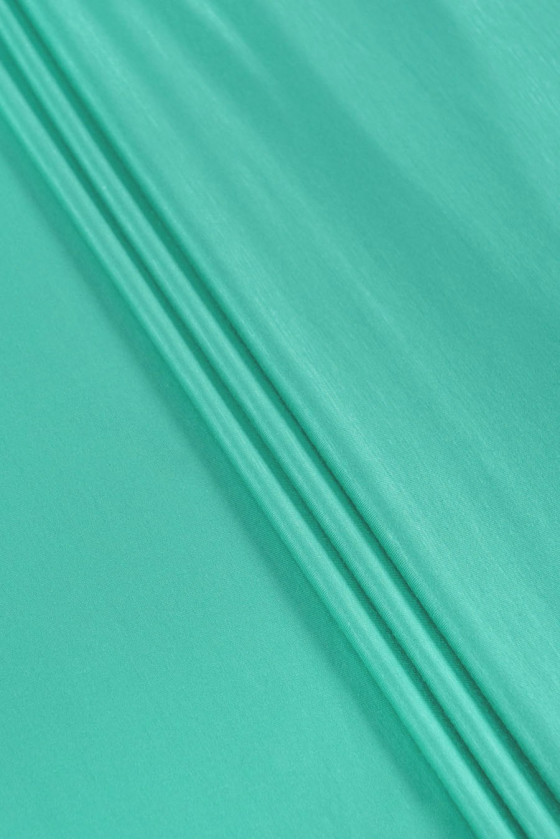 Dzianina wiskozowa jasny turkus KUPON 80cm