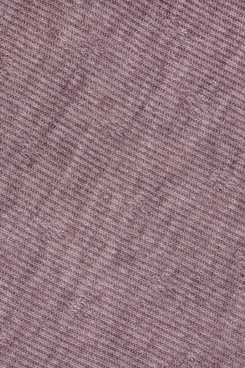 Heather knit in stripes with a fine pattern