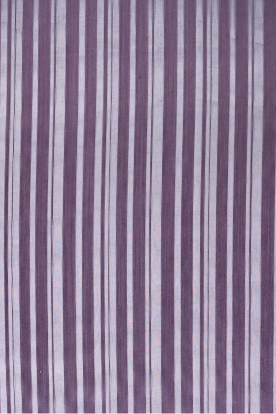 Zīda svītrains organza violets