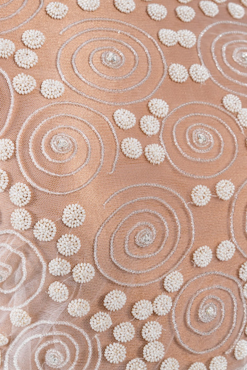 Application - corset in geometric patterns