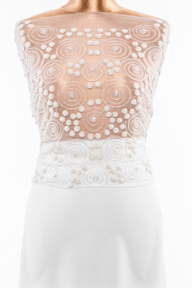 Application - corset in geometric patterns
