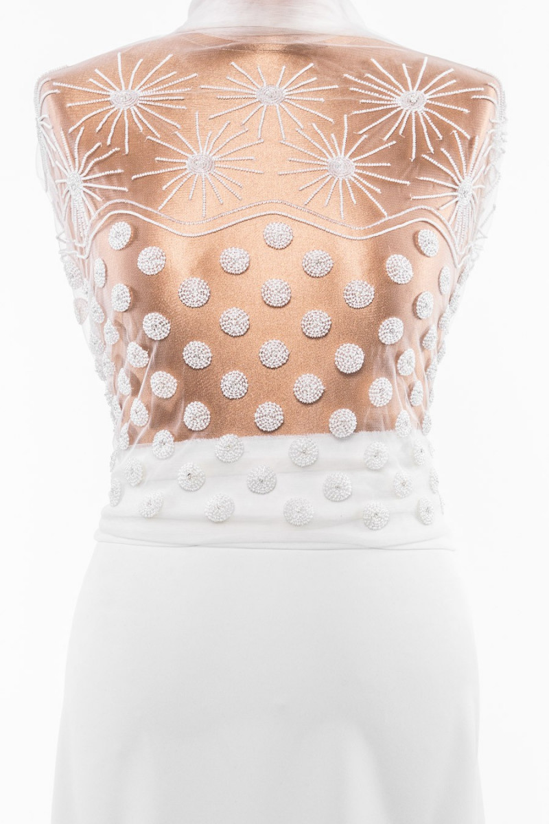 Application - corset in geometric patterns