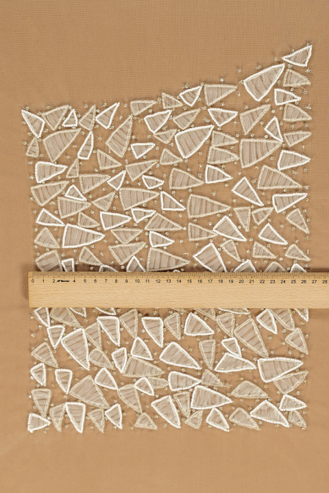 Application - geometric corset pattern