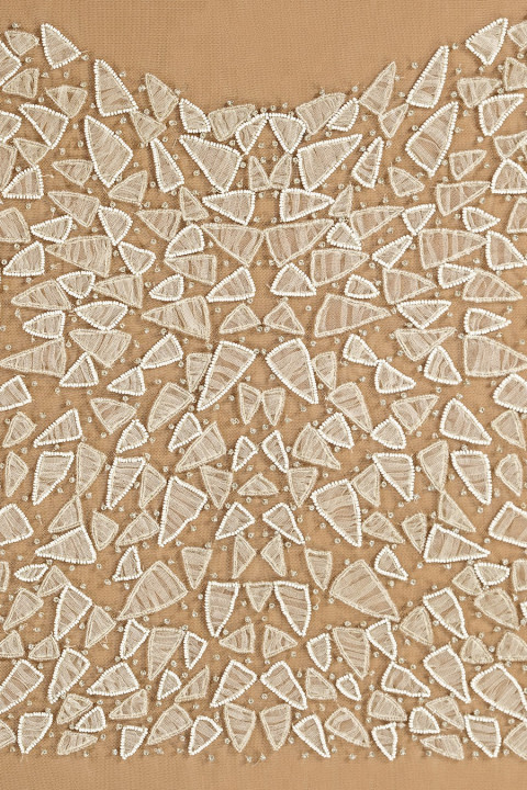 Application - geometric corset pattern
