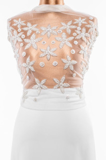Application - corset in flowers