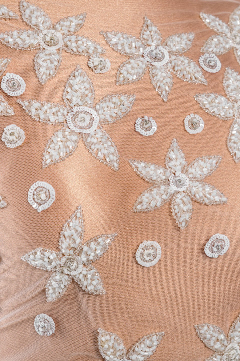 Application - corset in flowers