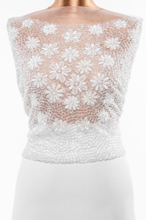 Application - corset with flowers