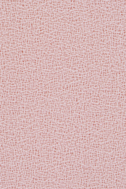 Georgette laine rose poudré