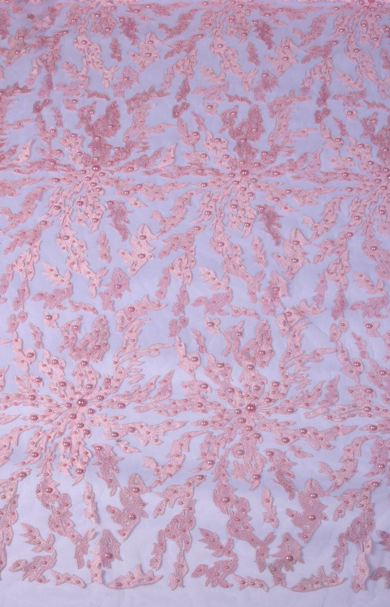 Koronka z perełkami