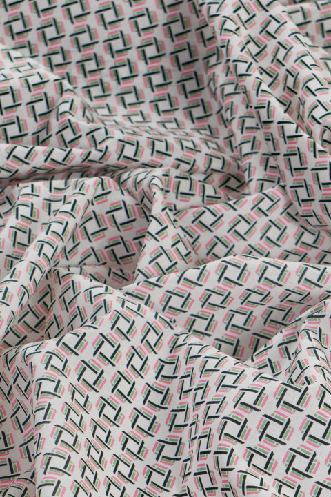 Shirt cotton in colorful pattern