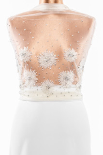 Wedding appassy - blouse with flowers
