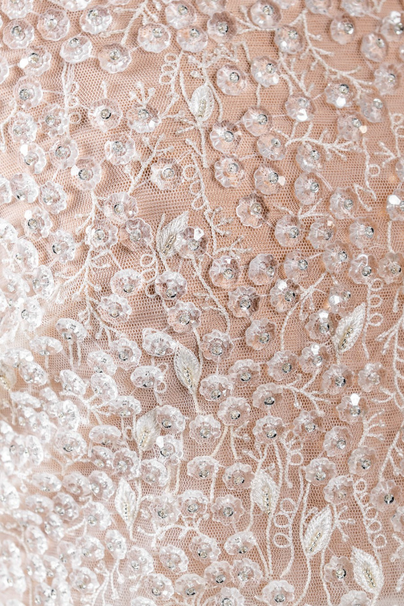 Corset mariage appliqué