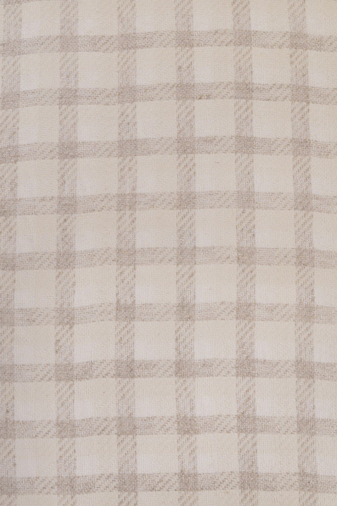 Chanel fabric - plaid beige