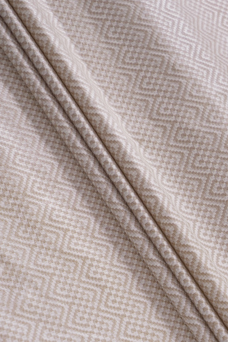 Trenci jacquard cu zig-zaguri