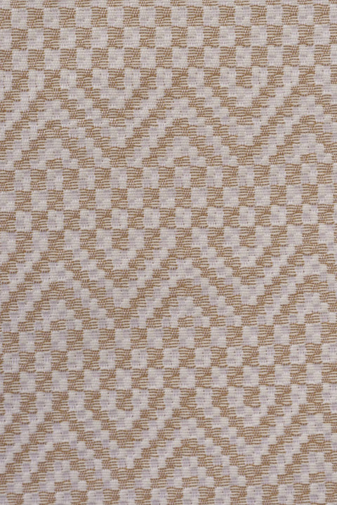 Jacquard fabric in zigzags