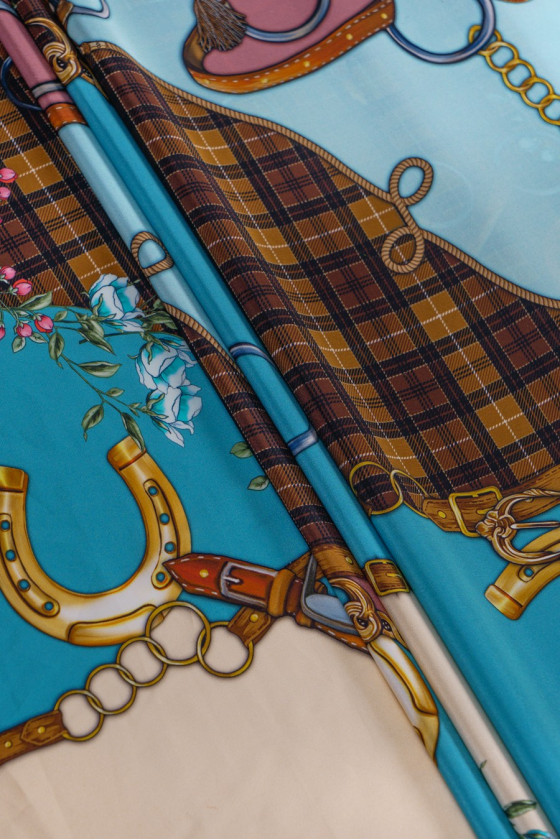 Seta crepe firmata COUPON 85cm