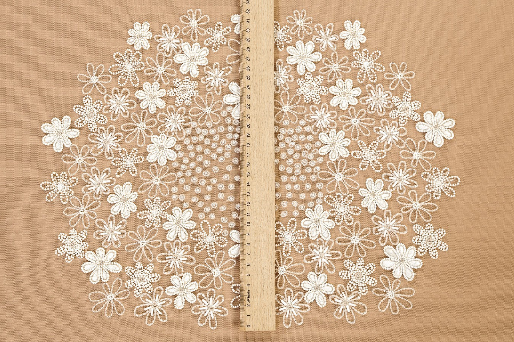 Bryllupsapp med blomster