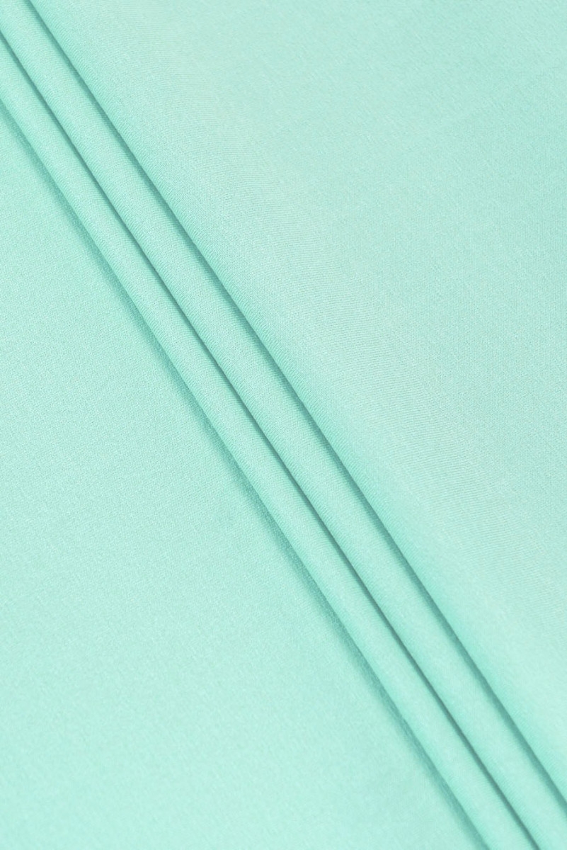 Tissu tricoté modal - turquoise clair