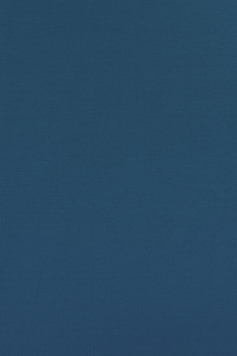 Tissu tricoté en viscose - bleu mer