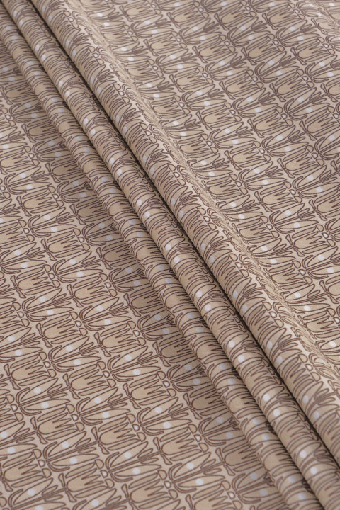 Jacquard fabric in flowers