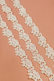 Nastro Guipure in beige chiaro