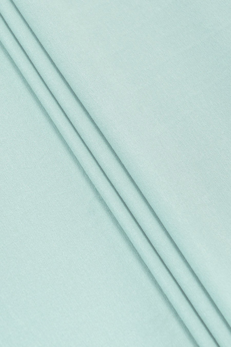 Tissu tricoté en viscose - menthe claire