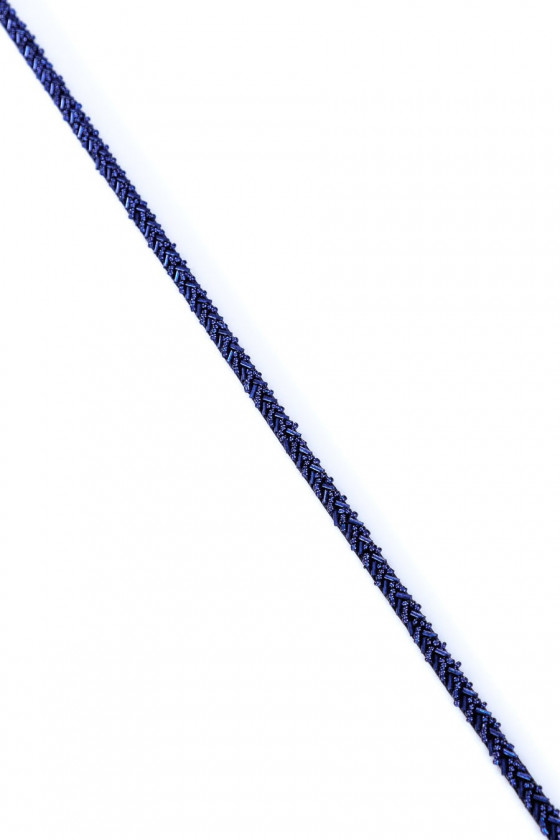 Beaded tape - cornflower
